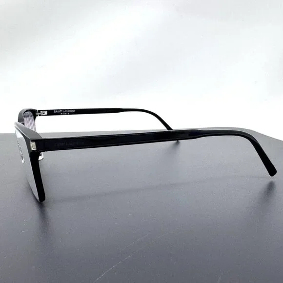 Saint Laurent SL 187 SLIM Eyeglasses 001 Black 53mm 53 [] 18 150